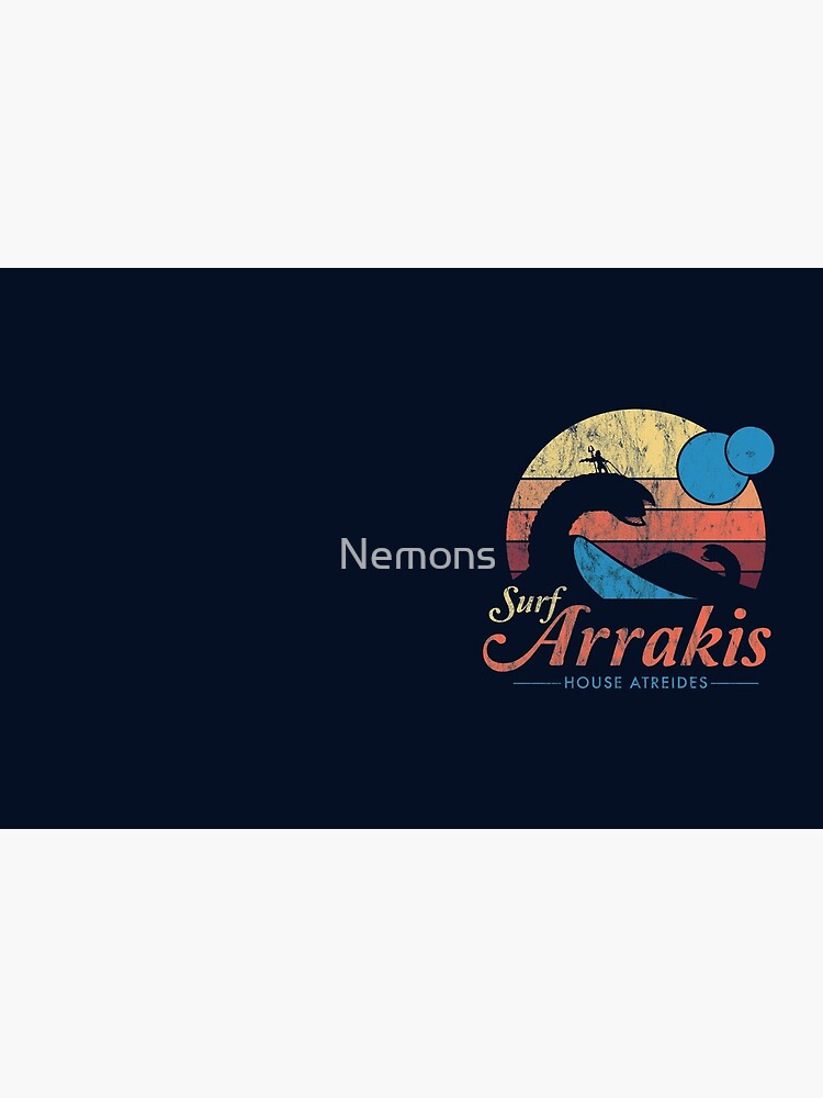 Visit Arrakis - Vintage Distressed Surf - Dune - Sci Fi by Nemons