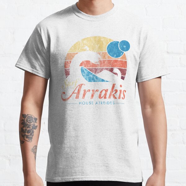 Besuchen Sie Arrakis - Vintage Distressed Surf - Dune - Sci Fi Classic T-Shirt