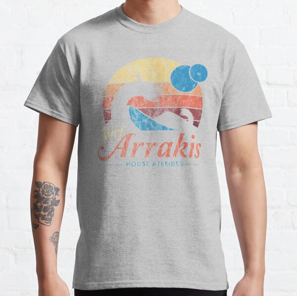 Visit Arrakis - Vintage Distressed Surf - Dune - Sci Fi Classic T-Shirt