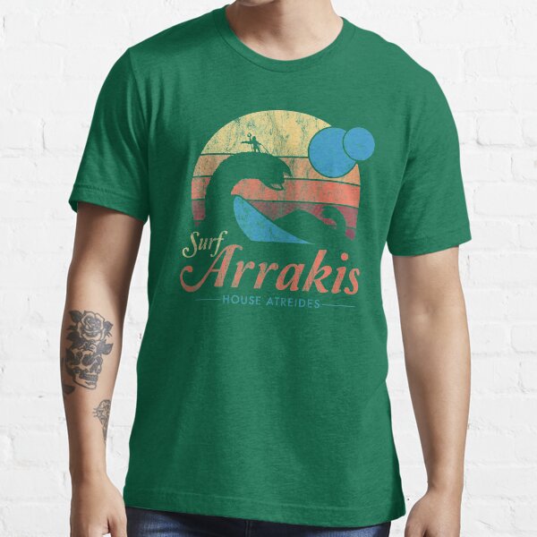 Visit Arrakis - Vintage Distressed Surf - Dune - Sci Fi Essential T-Shirt