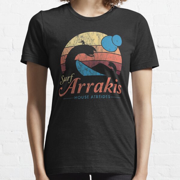 Visit Arrakis - Vintage Distressed Surf - Dune - Sci Fi Essential T-Shirt