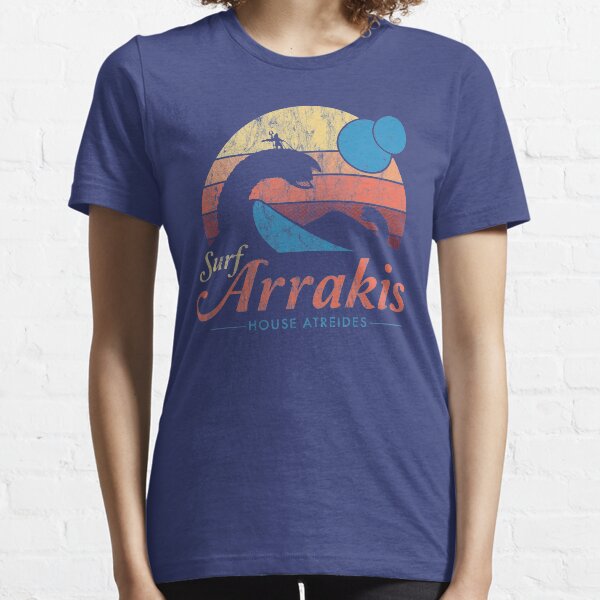 Visit Arrakis - Vintage Distressed Surf - Dune - Sci Fi Essential T-Shirt