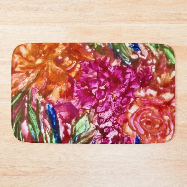 Item preview, Hot Wax ab floral  designed and sold by Angela Haig-Harrison.