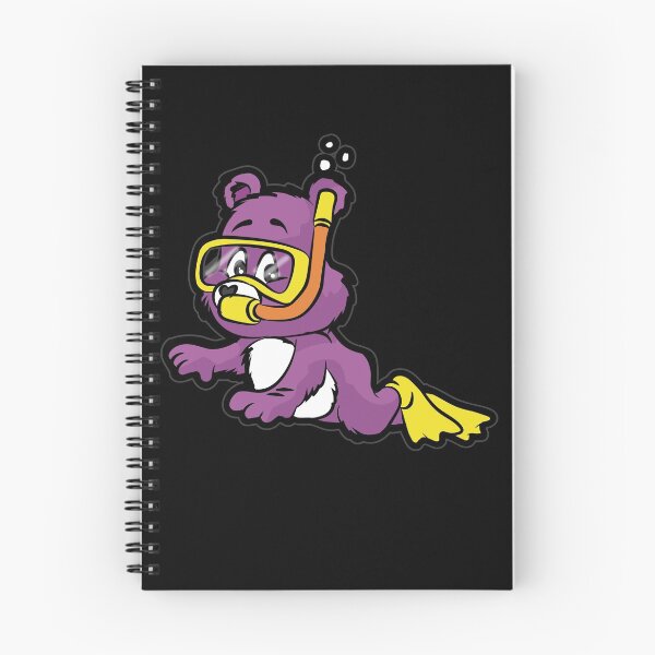 Item preview, TEDDY BEAR SNORKELING SCUBA DIVING DIVER SNORKEL designed and sold by Moonpie90.