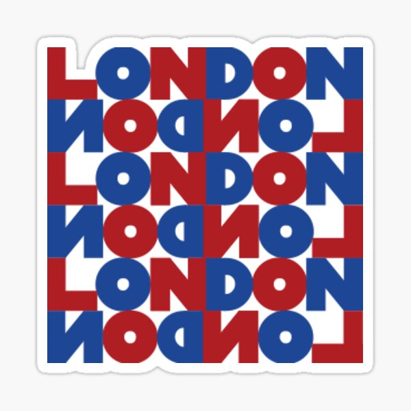 LONDON Sticker