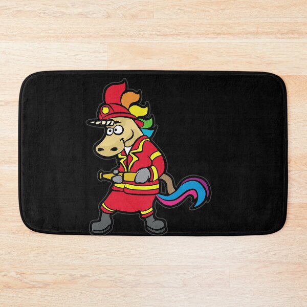 Item preview, UNICORN FIREFIGHTER designed and sold by Moonpie90.
