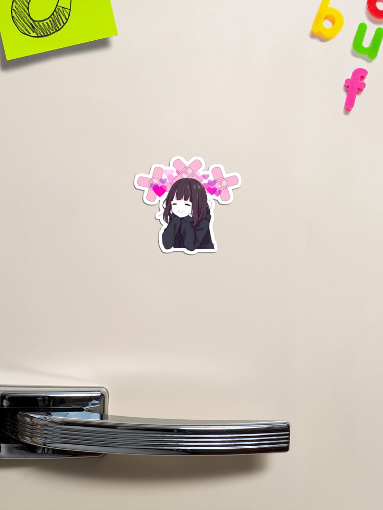 Menhera Chan Sticker for Sale by nombebah