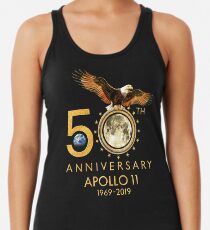 Apollo 11 zum 50. Jahrestag der Mondlandung 1969-2019 Racerback Tank Top