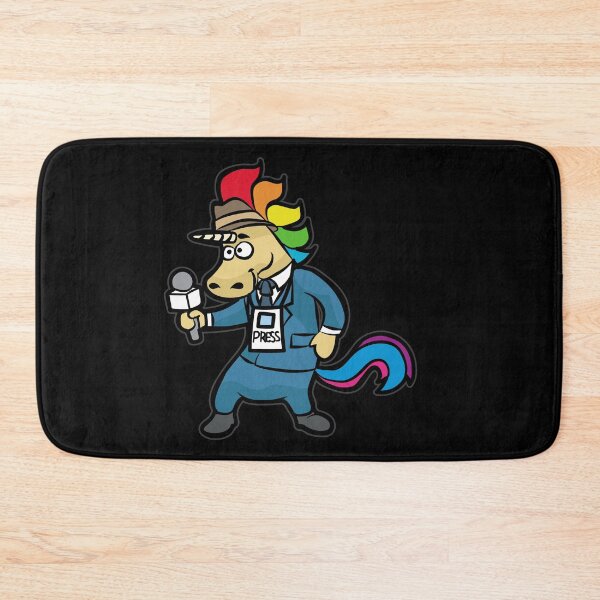 Item preview, UNICORN JOURNALIST JOURNALISM designed and sold by Moonpie90.
