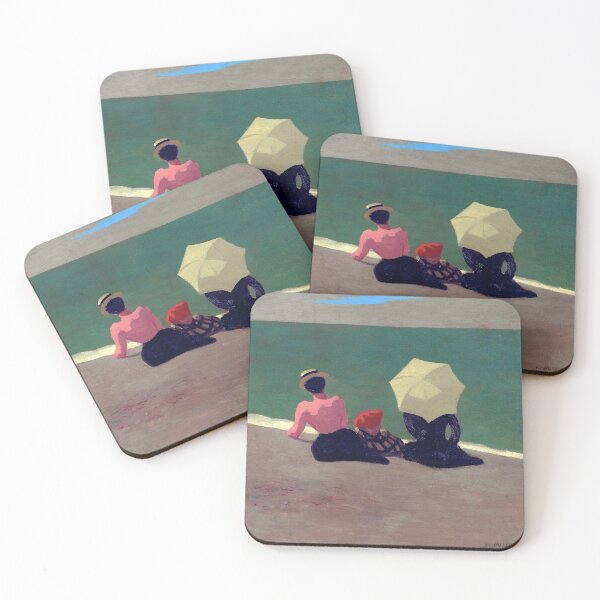 Item preview, Félix Vallotton - On the Beach - Sur la Plage designed and sold by ArtExpression.