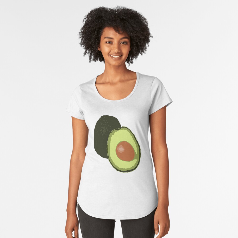 Avocado Premium Scoop T-Shirt