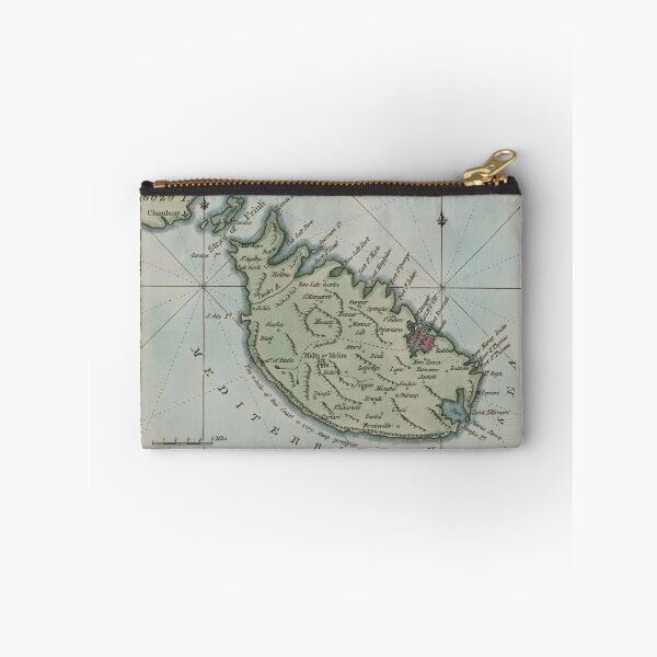 Item preview, Vintage Map of Malta (1800) designed and sold by BravuraMedia.