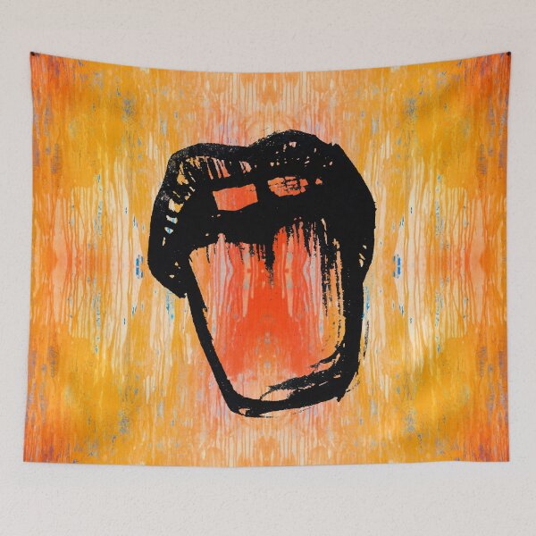 Item preview, PIRAPORA - screaming lips print designed and sold by NONUMMYdesign.