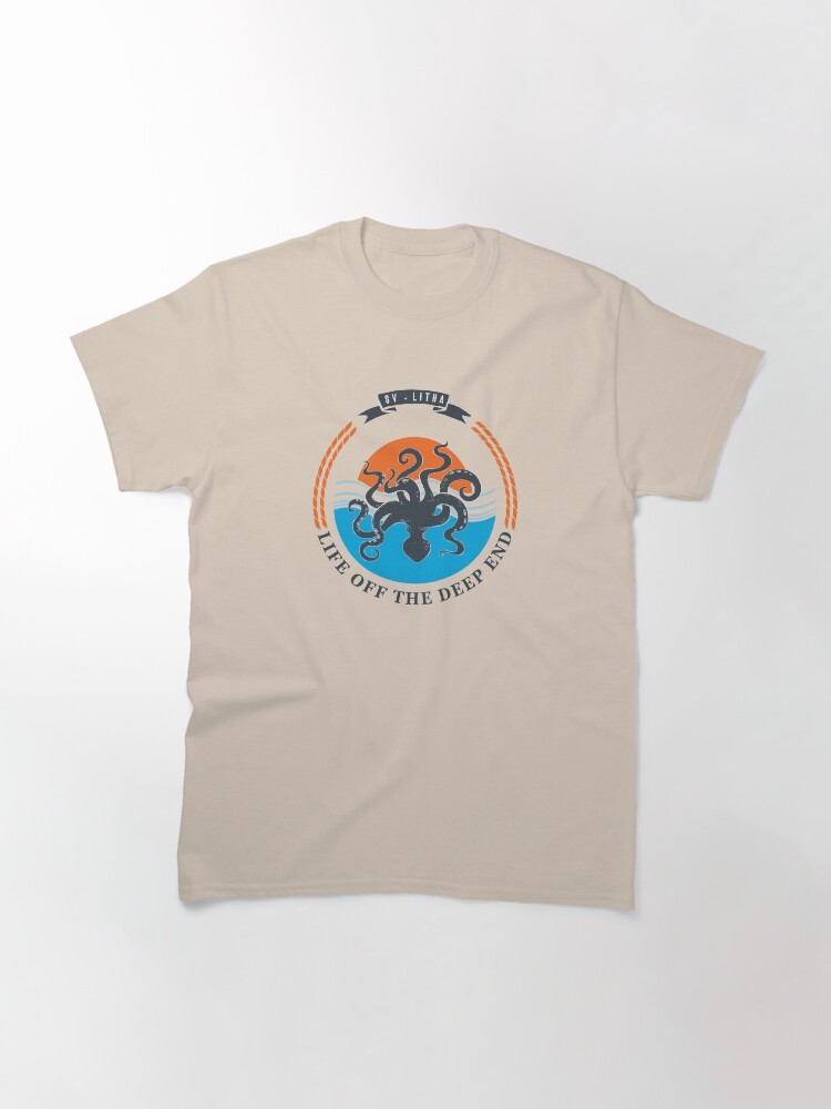 Alternate view of Life off the deep end Classic T-Shirt