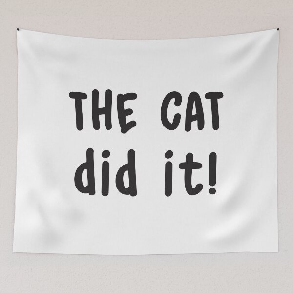 Item preview, The cat did it! designed and sold by jazzydevil.