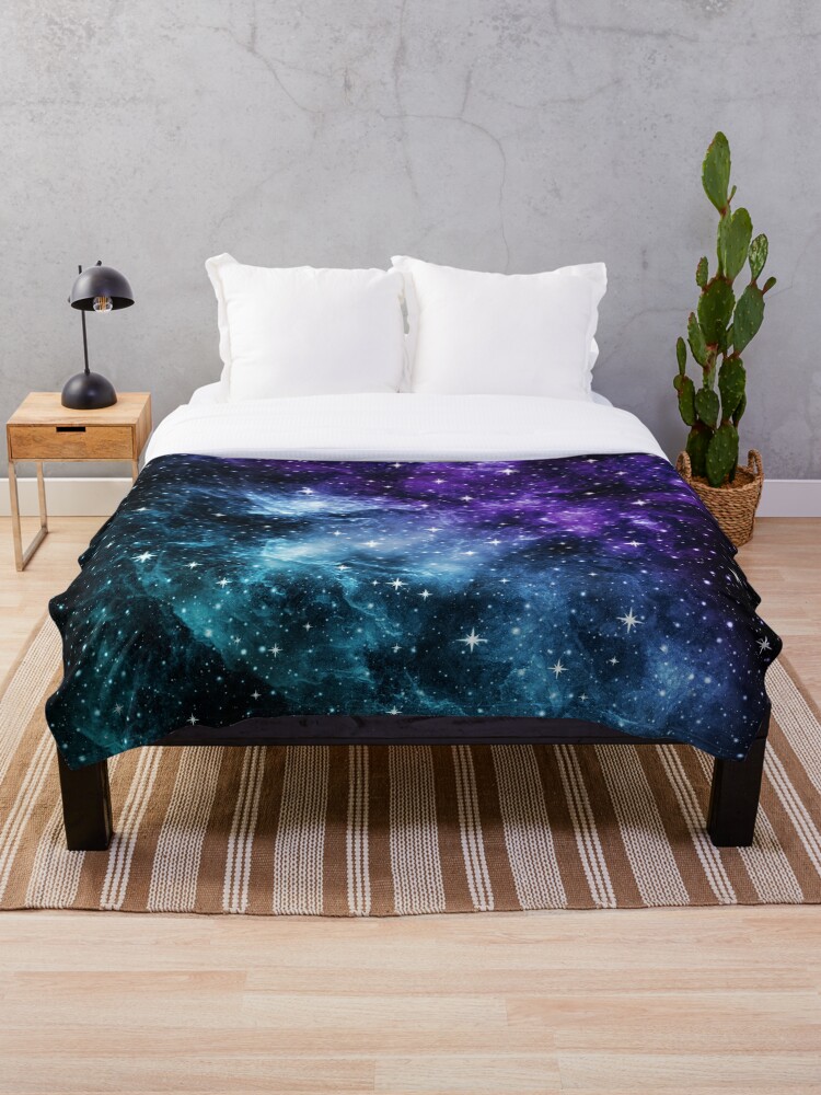 E.T. newest Be Good Galaxy Artist Woven Blanket