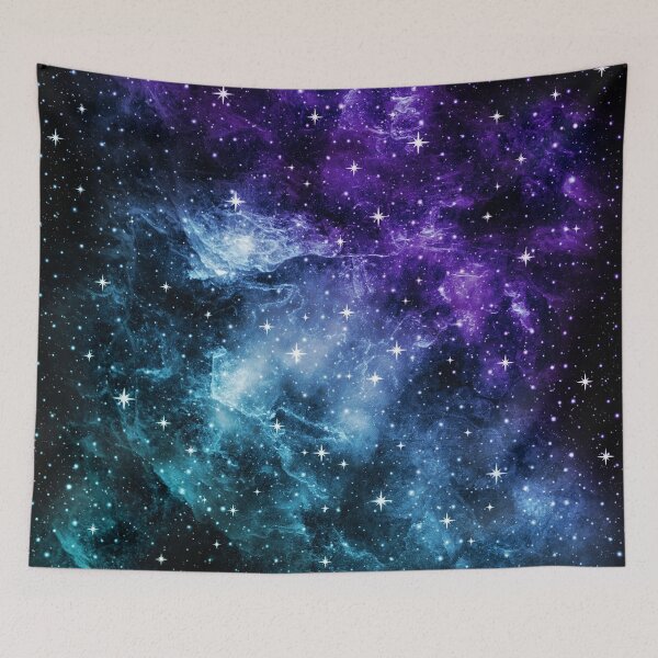 Item preview, Purple Teal Galaxy Nebula Dream #1 #decor #art  designed and sold by Anita's & Bella's Art.