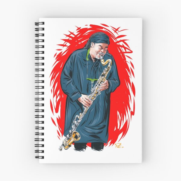 Item preview, Courtney Pine - An illustration by Paul Cemmick designed and sold by TIGERDAVER.