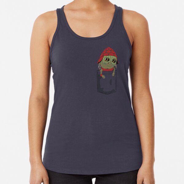 Pocket Pawny - Men In Black Racerback Tank Top