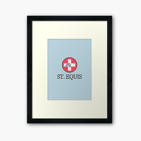 St Equis Framed Art Print