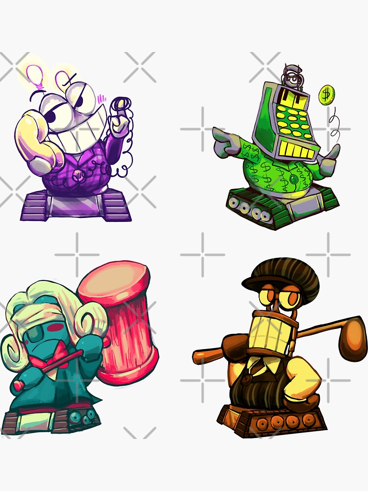 Cog Bosses (of tewtow) by Emmytwofive