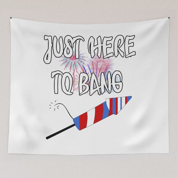 Item preview, Just Here To Bang Funny 4 de julio director de fuegos artificiales designed and sold by marcek.