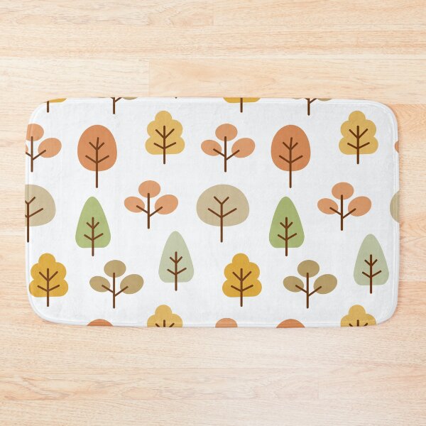 Item preview, Simple autumn forest pattern. Pastel seamless bacground. designed and sold by illucesco.