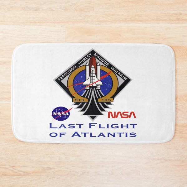 Item preview, STS-135 Last Flight of Atlantis designed and sold by Nikki SpaceStuffPlus.