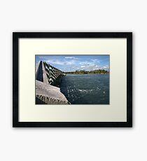 Salt Marsh Trail 3 Framed Print