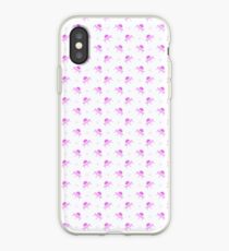 Vinilo o funda para iPhone Patrón de día ovni, doodle de fondo sin fisuras.