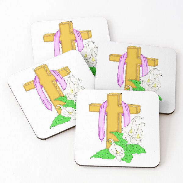 Item preview, Easter Lily Cross designed and sold by J-CCreations.