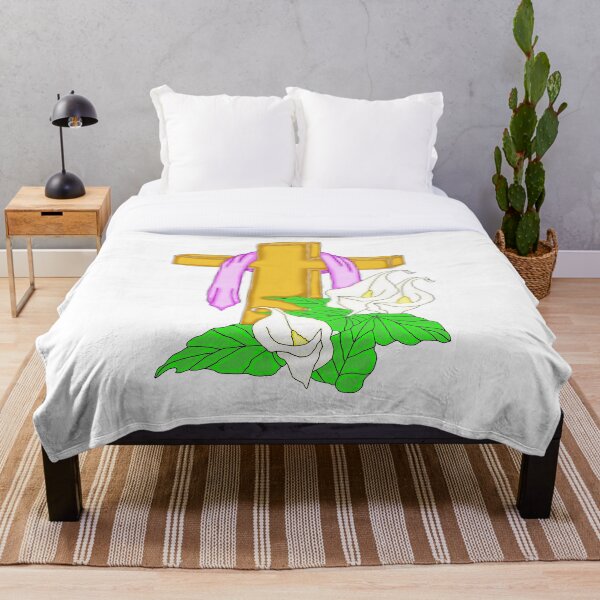Item preview, Easter Lily Cross designed and sold by J-CCreations.
