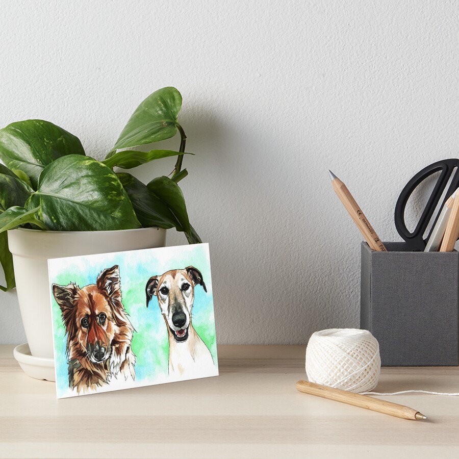 Item preview, Art Board Print designed and sold by RozThompsonArt.