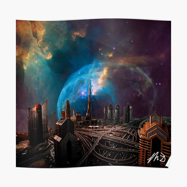 A Busy Empty Space Poster