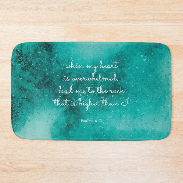 Item preview, Lead me to the rock that is higher than I, Psalms 61:2 designed and sold by StudioCitrine.