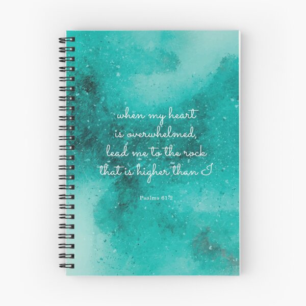 Item preview, Lead me to the rock that is higher than I, Psalms 61:2 designed and sold by StudioCitrine.