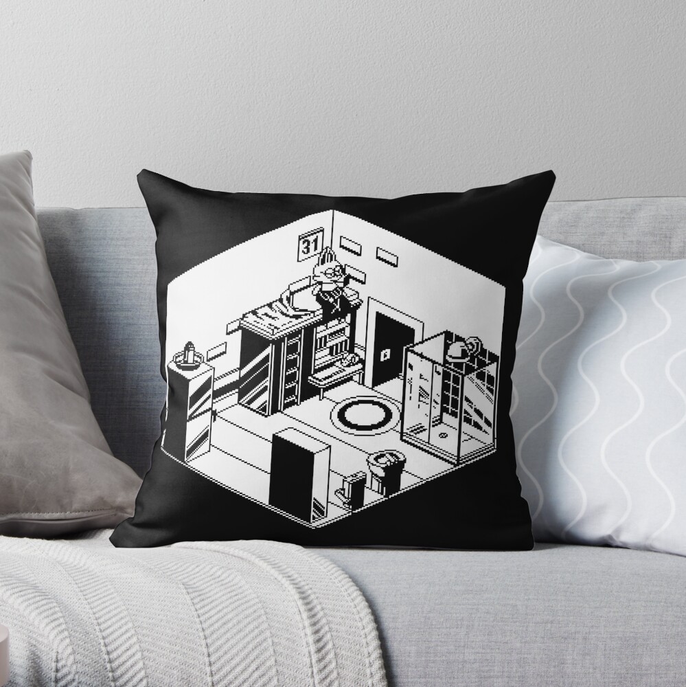 1bit home Throw Pillow