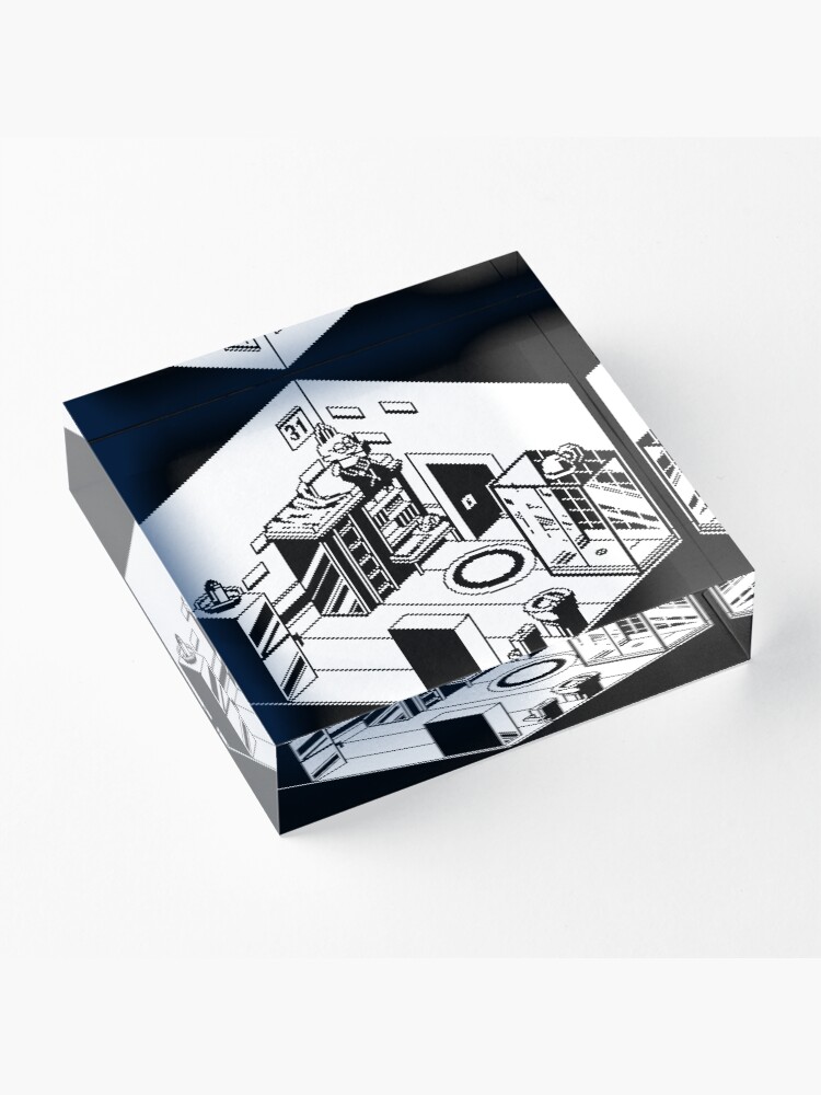 Alternate view of 1bit home Acrylic Block