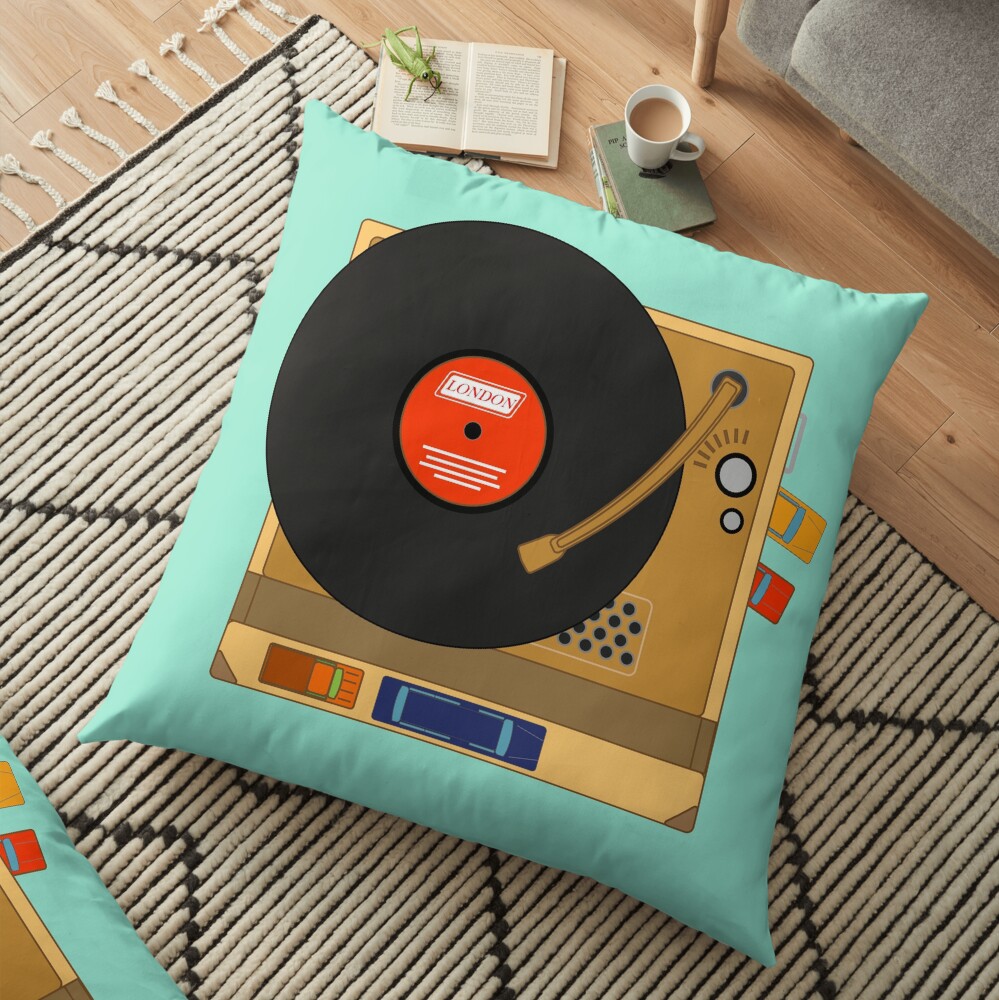 Wes Anderson's The Royal Tenembaums Floor Pillow