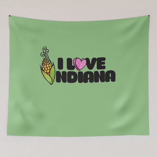 Item preview, I love Indiana designed and sold by FrictionMaxxing.