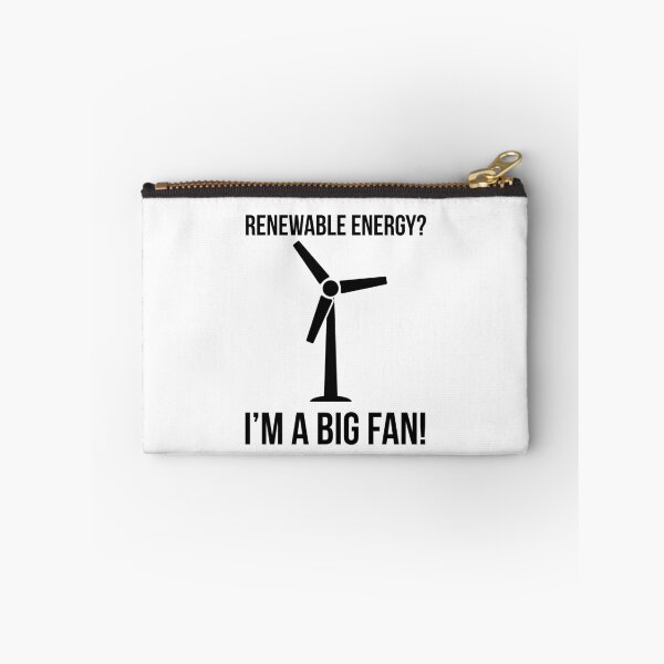 Item preview, Renwenable energy? I'm a big fan! Eco tshirt designed and sold by Magda Hanak.
