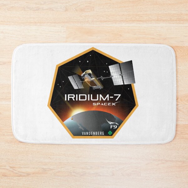 Item preview, Iridium Next Launch 7 Logo designed and sold by Nikki SpaceStuffPlus.