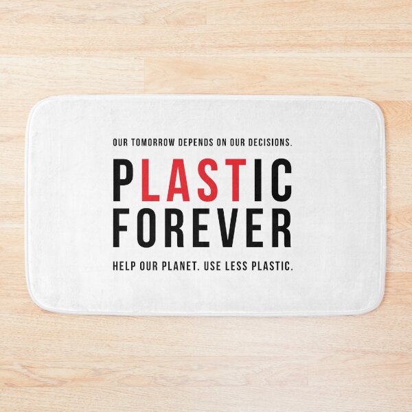 Item preview, Use less plastic. Plastic last forever designed and sold by Magda Hanak.