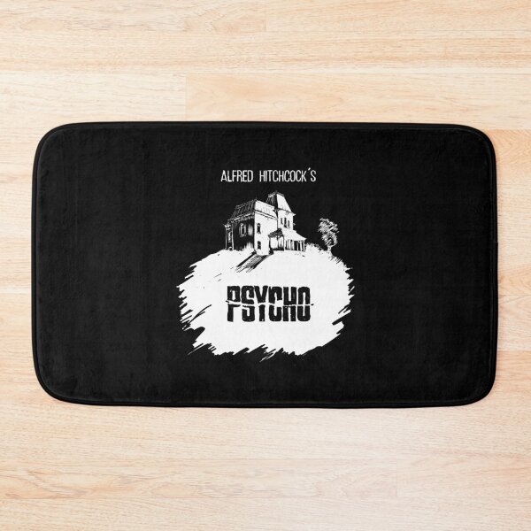 Item preview, Alfred Hitchcock's Psycho by Burro! (black tee version) designed and sold by burrotees.