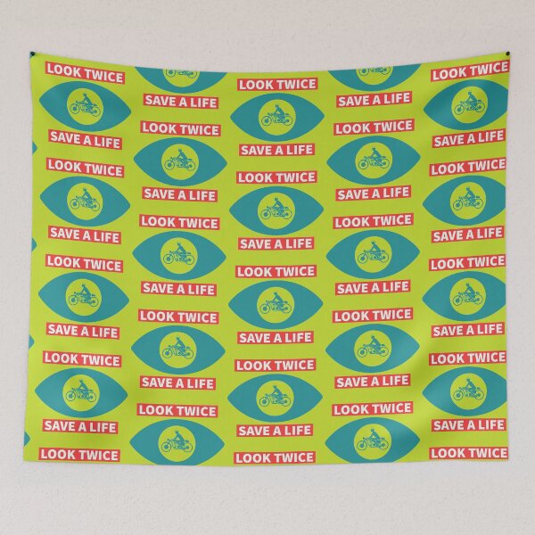 Item preview, Look Twice Save A Life designed and sold by mainemonty.