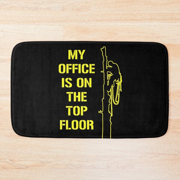 Item preview, Arborist Design : My office is on the top floor yellow designed and sold by Imladris01.
