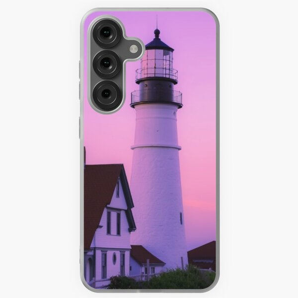 Item preview, Lighthouse Pink Sky Sunset  designed and sold by mwagie.