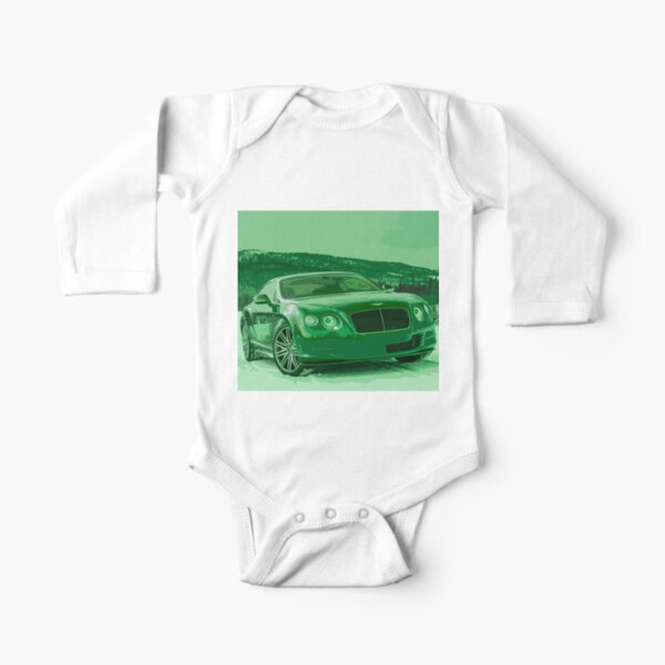 Bentley Continental GT Long Sleeve Baby One-Piece