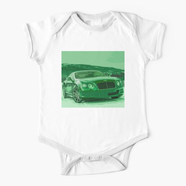 Bentley Continental GT Short Sleeve Baby One-Piece