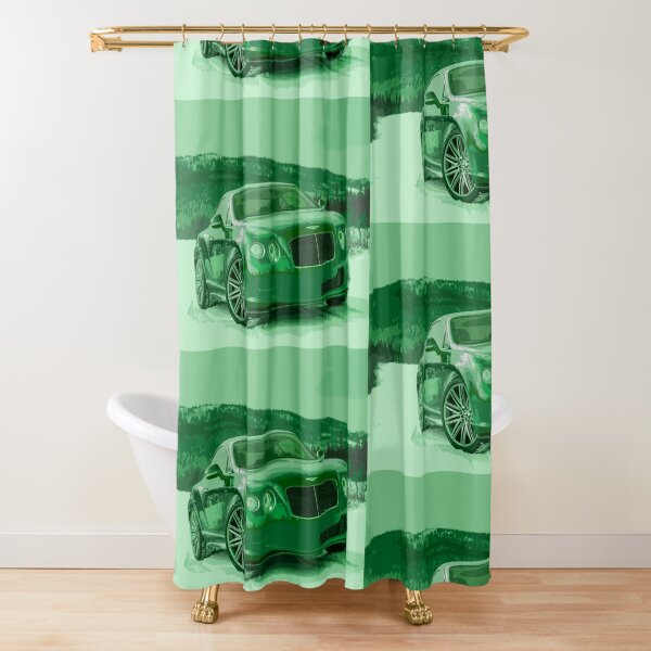 Bentley Continental GT Shower Curtain